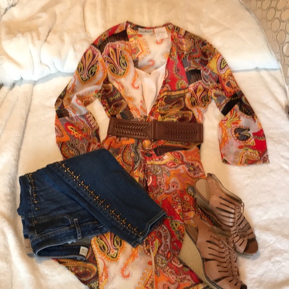 Patchington Semi Sheer Cardigan - Picture 2 of 8